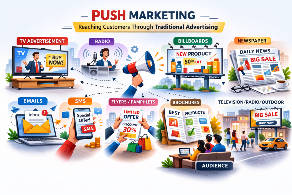 push marketing example