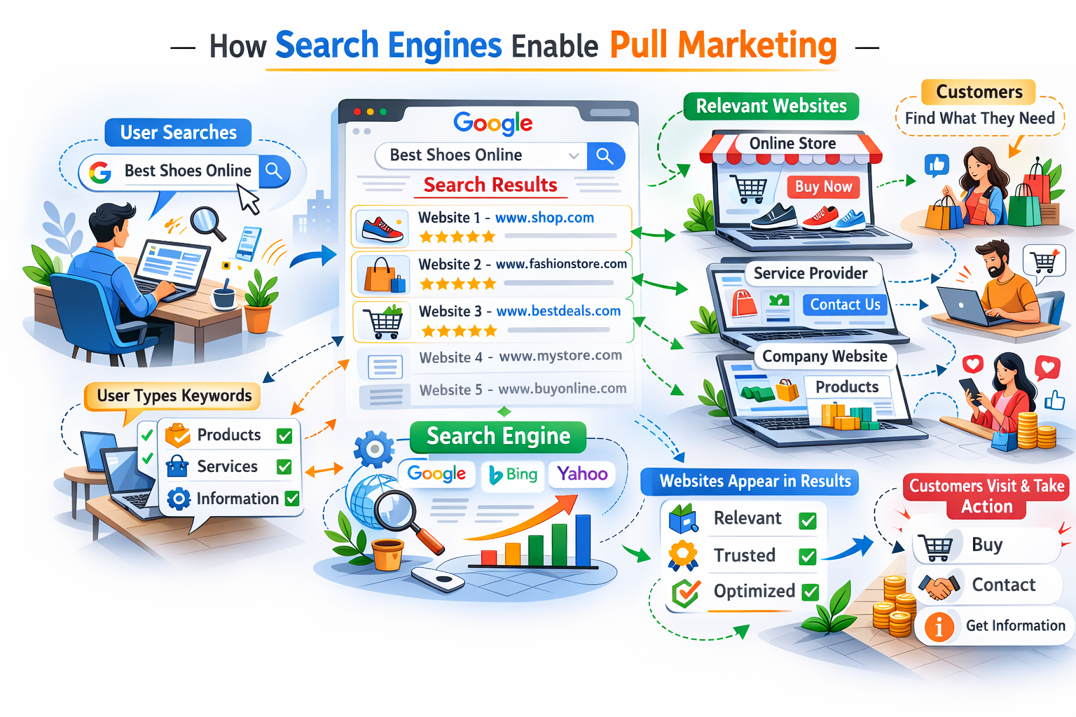 What Is Marketing? Push vs Pull Marketing Explained